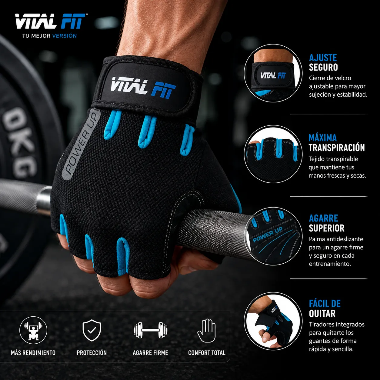Inicio 43 GUANTES VITAL FIT