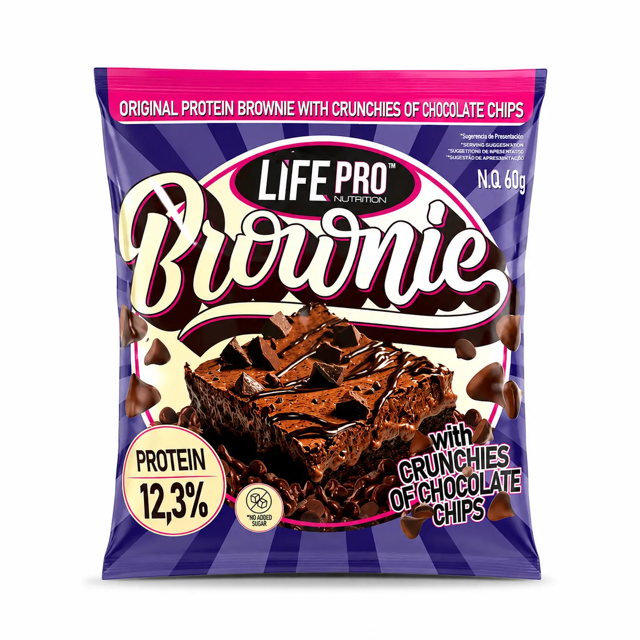 LIFE PRO PROTEIN BROWNIE 1 LIFE PRO PROTEIN BROWNIE