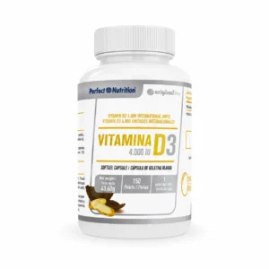 VITAMINA D3 4000 IU 150 CAPS PERFECT NUTRITION