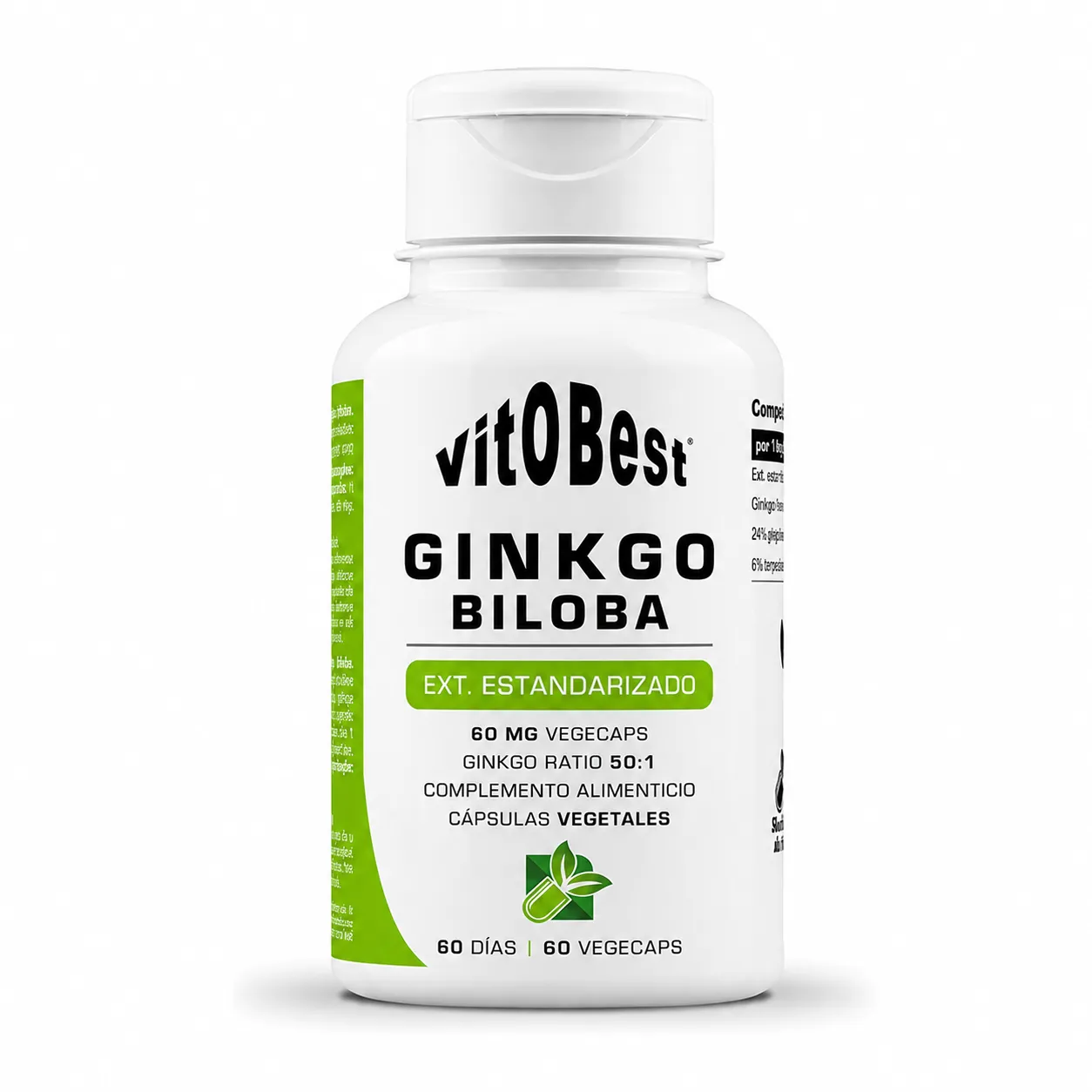 VITOBEST GINKGO BILOBA 60 CAPS 1 VITOBEST GINKGO BILOBA 60 CAPS