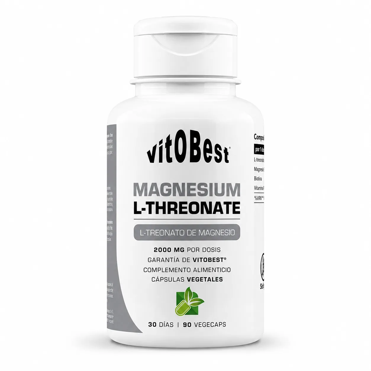 VITOBEST MAGNESIUM L-THREONATE 90 CAPS 1 VITOBEST MAGNESIUM L-THREONATE 90 CAPS