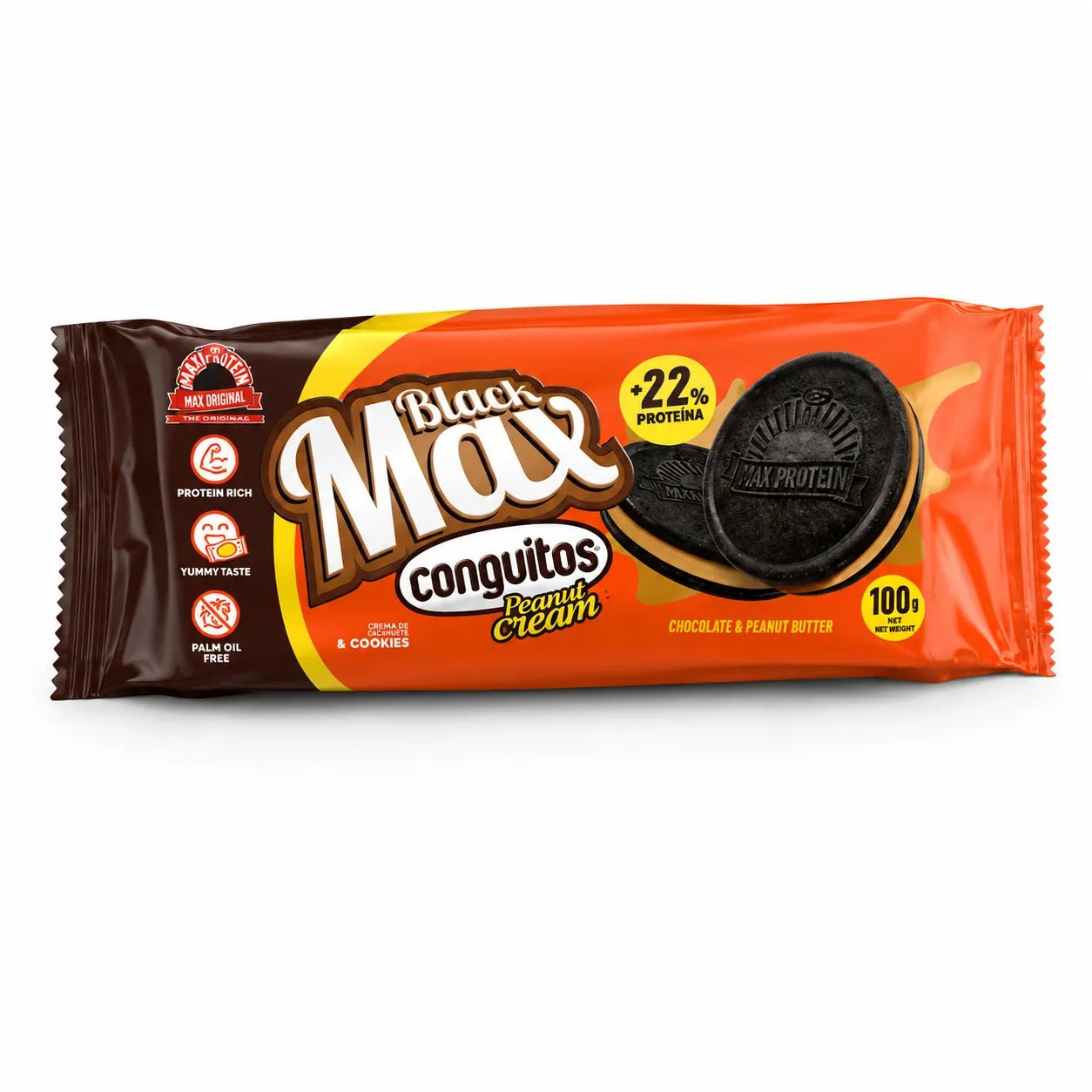 BIG BLACK MAX CONGUITOS PEANUT CREAM 1 BIG BLACK MAX CONGUITOS PEANUT CREAM