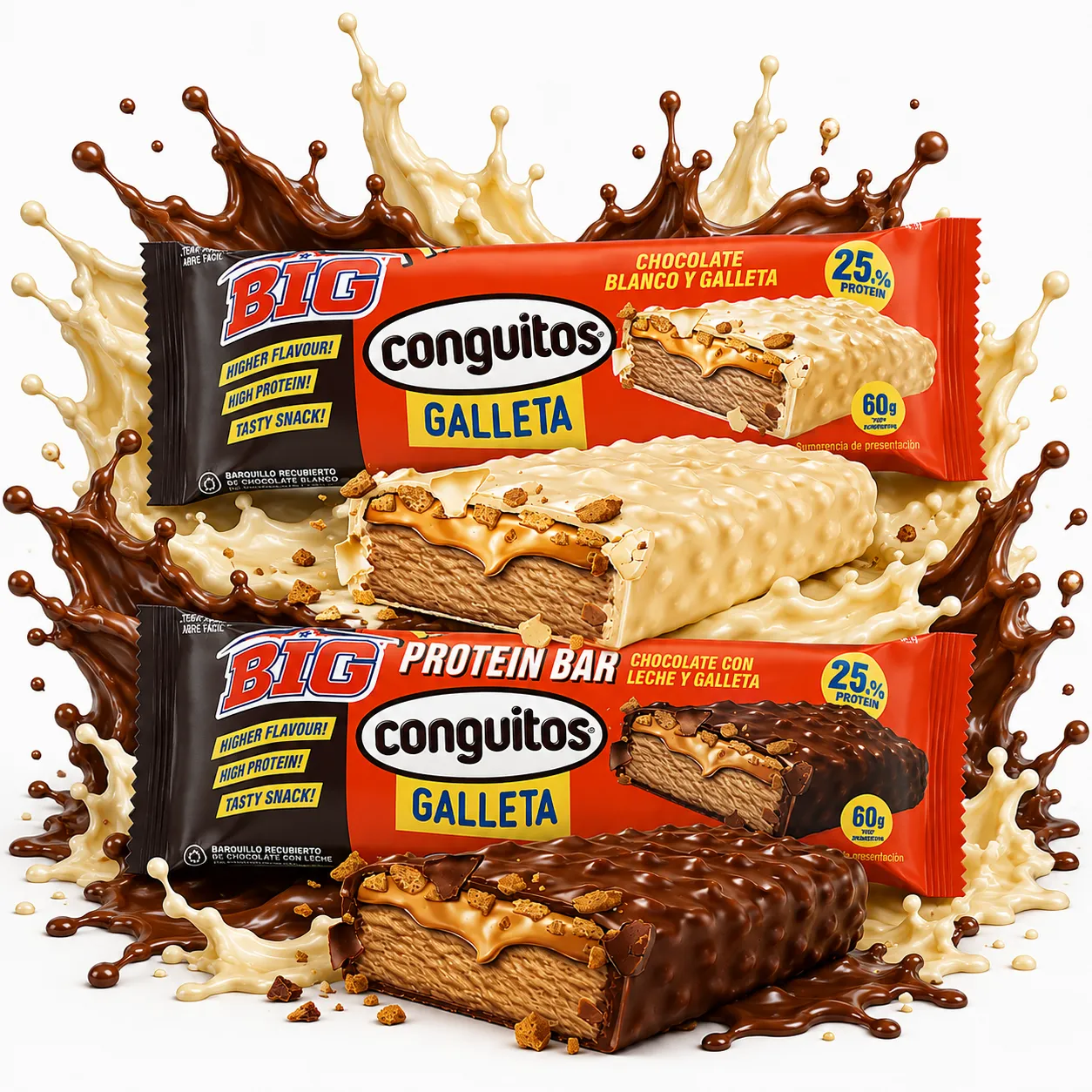 BIG PROTEIN BAR CONGUITOS GALLETA SPLASH